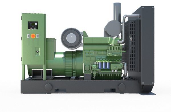 Дизельный генератор WS400-DL исполнение Открытое