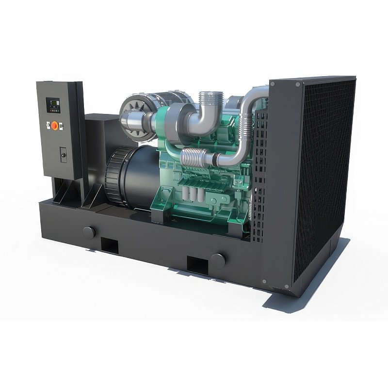 Галерея Дизельный генератор WS650-CX исполнение Открытое